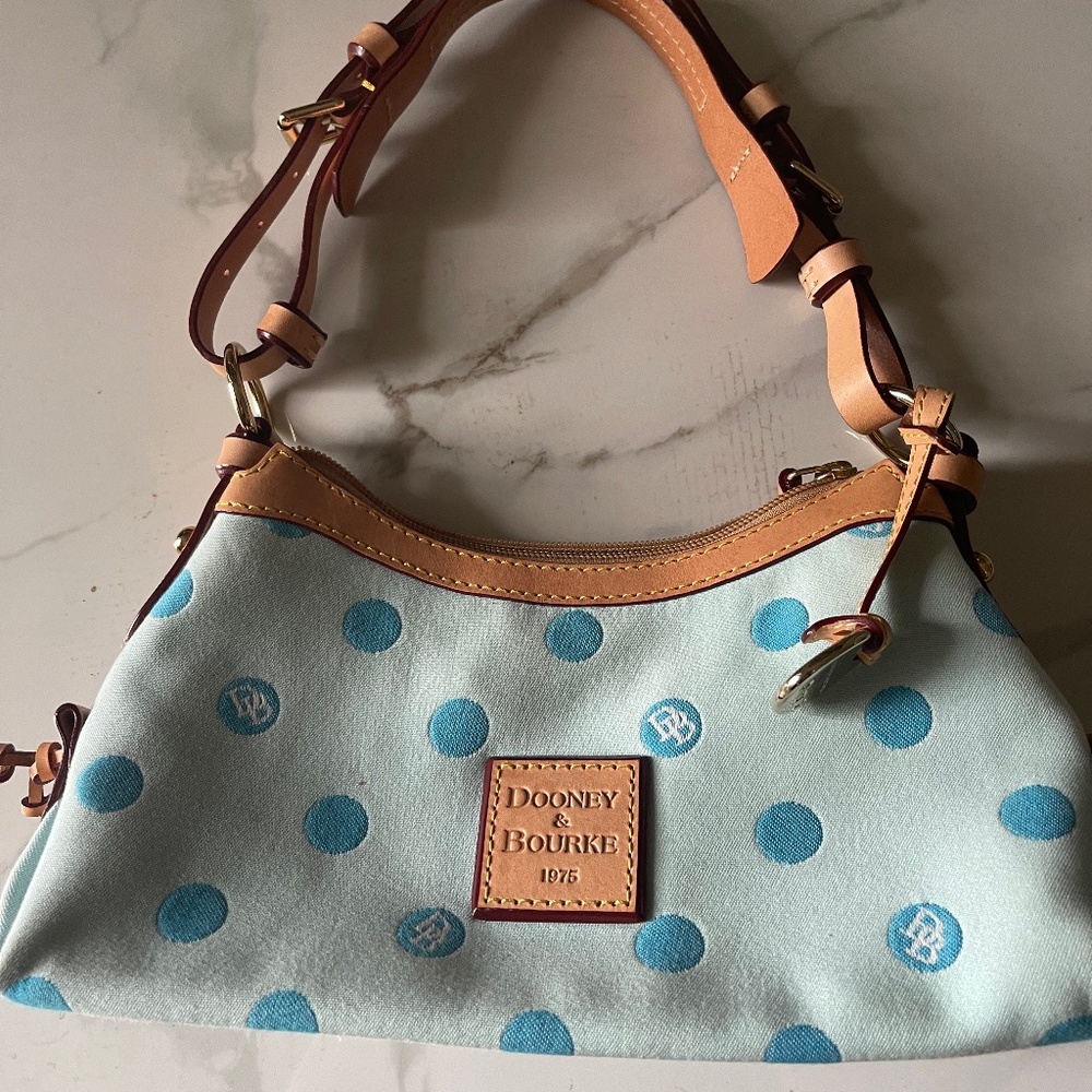 Dooney & Bourke small purse light blue
